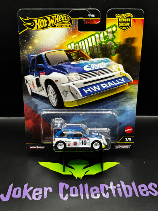 Hot Wheels Premium Car Culture Hammer Drop MG Metro 6R4 # 3/5