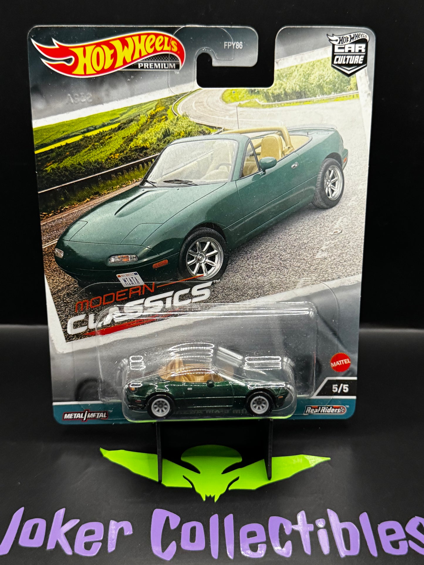 Hot Wheels Premium Car Culture Modern Classics '91 Mazda MX-5 Miata # 5/5