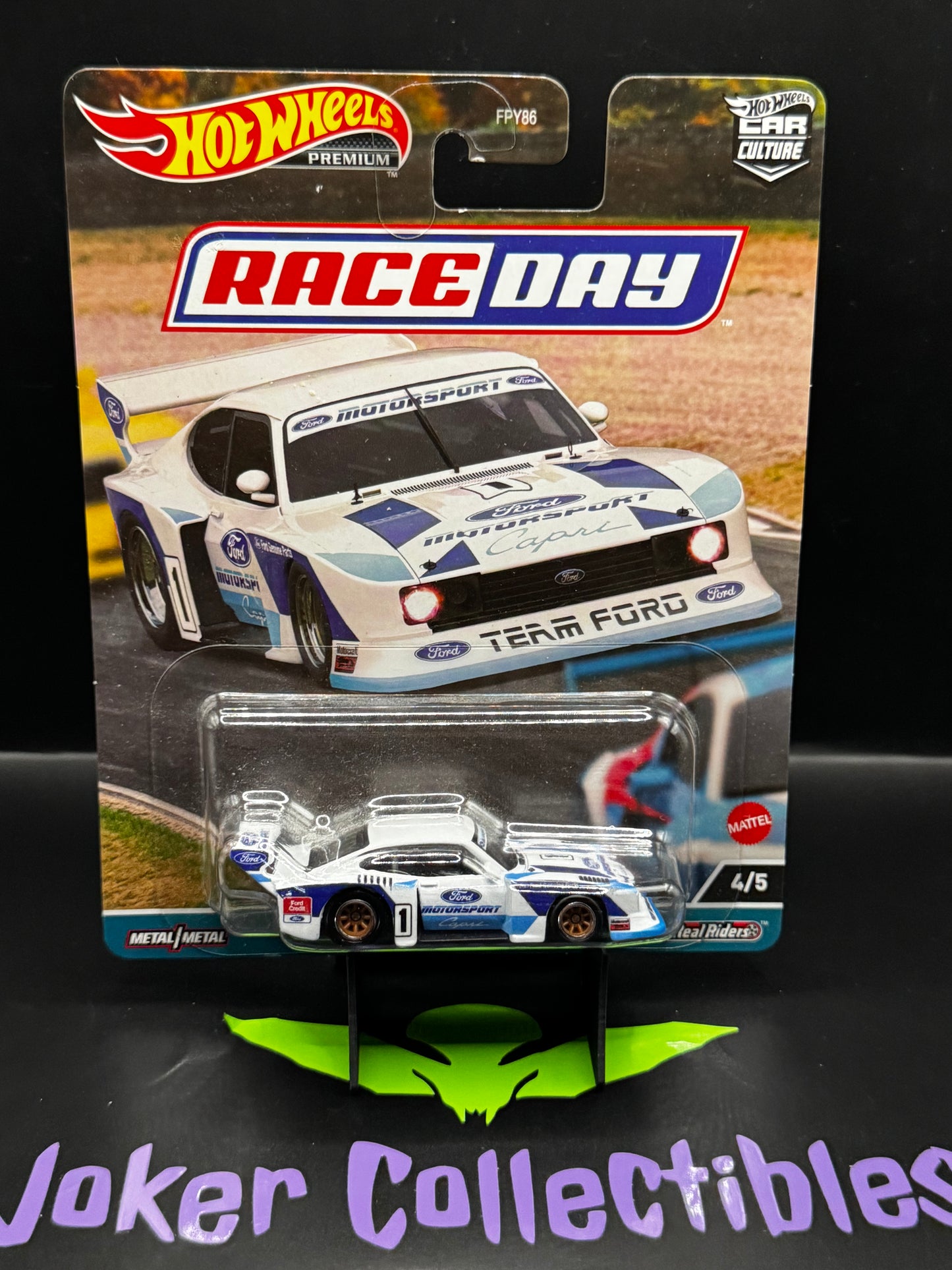 Hot Wheels Premium Car Culture Race Day Ford Capri Gr.5 # 4/5