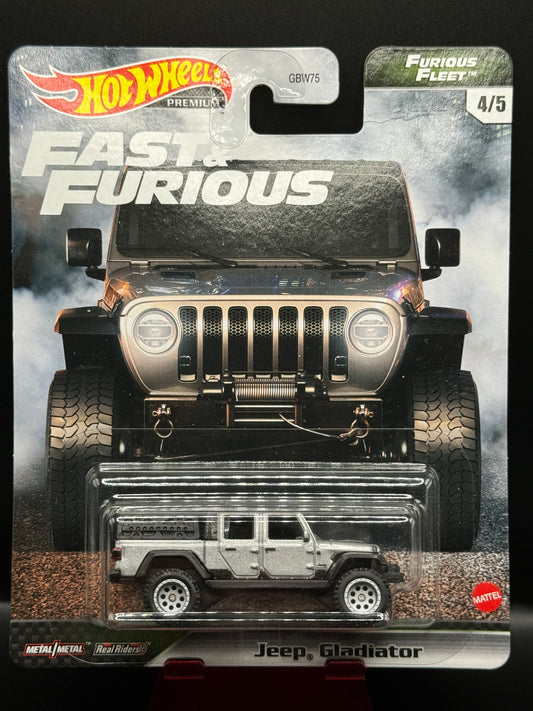 Hot Wheels Premium Fast & Furious Furious Fleet Jeep Gladiator # 4/5