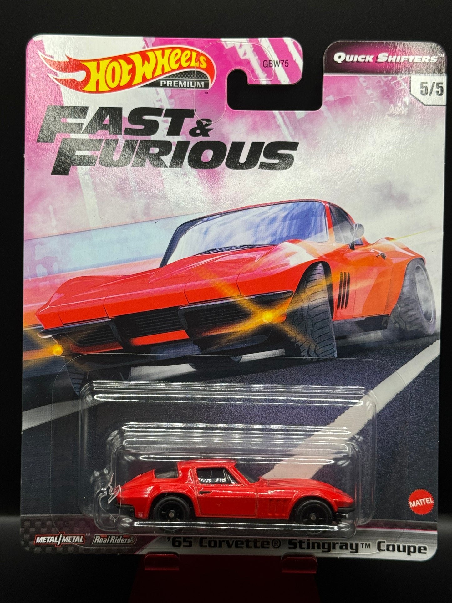 Hot Wheels Premium Fast & Furious Quick Shifters '65 Corvette Stingray Coupe # 5/5