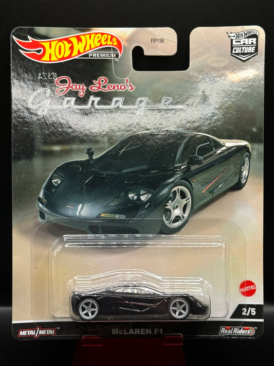 Hot Wheels Premium Car Culture Jay Leno's Garage McLaren F1 # 2/5