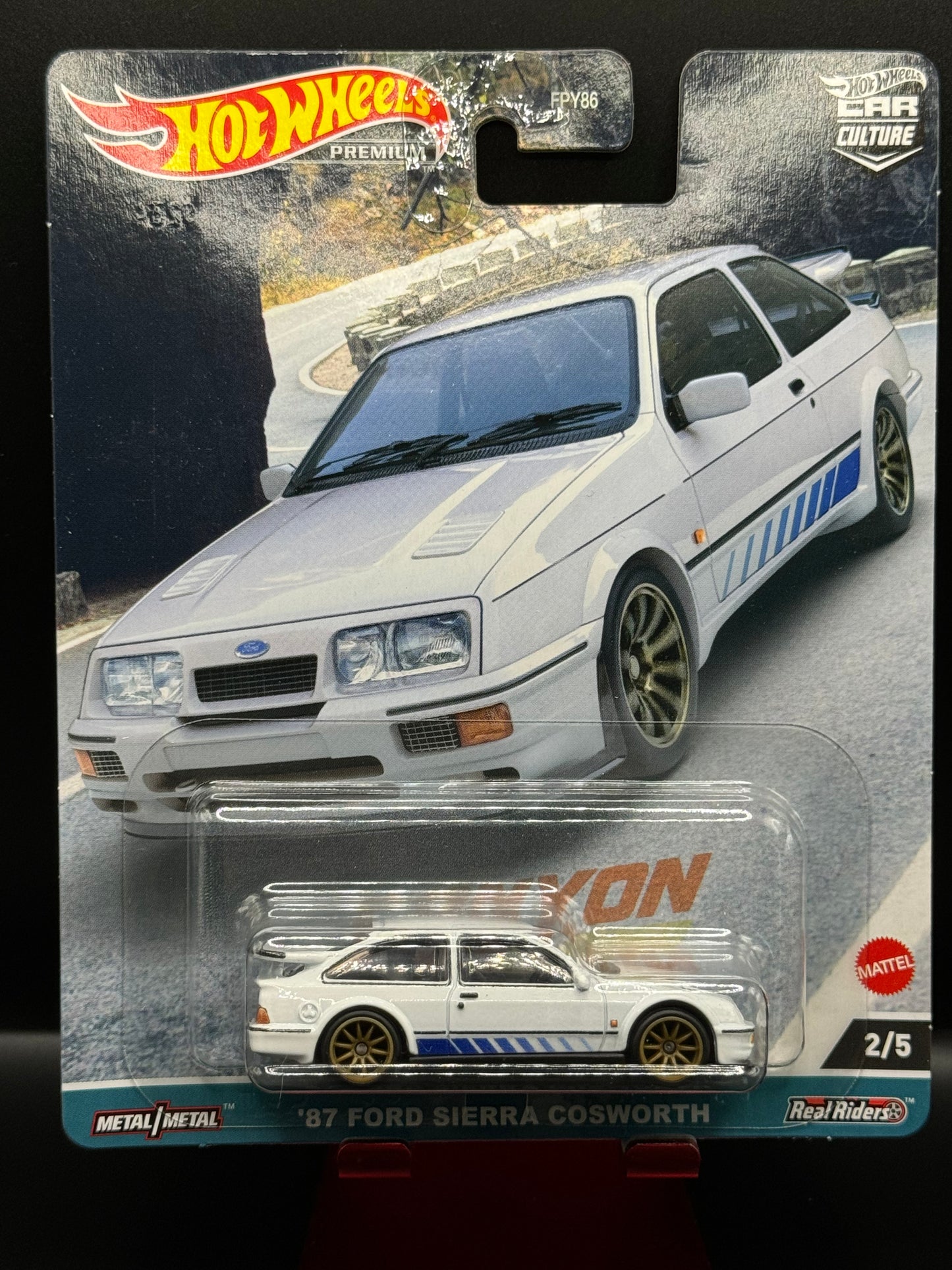 Hot Wheels Premium Car Culture Canyon Warriors '87 Ford Sierra Cosworth # 2/5