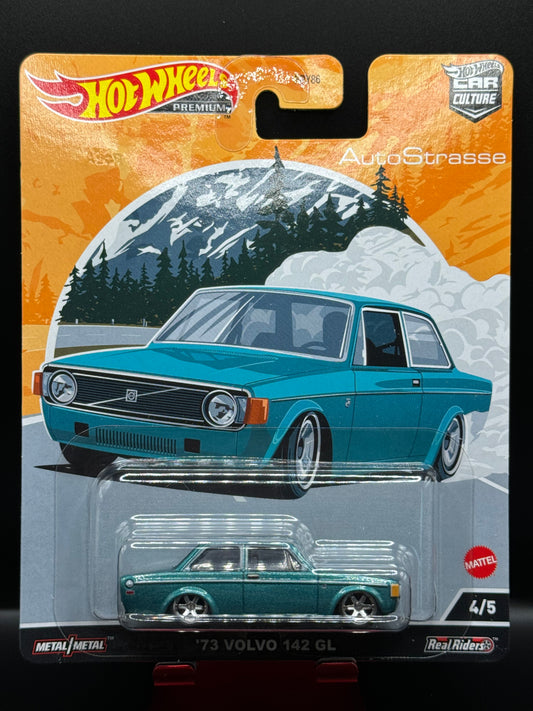 Hot Wheels Premium Car Culture AutoStrasse '73 Volvo 142 GL # 4/5