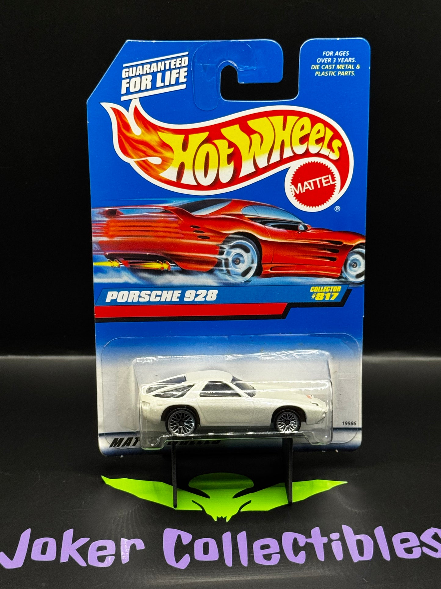 Hot Wheels White Porsche 928 Collector # 817