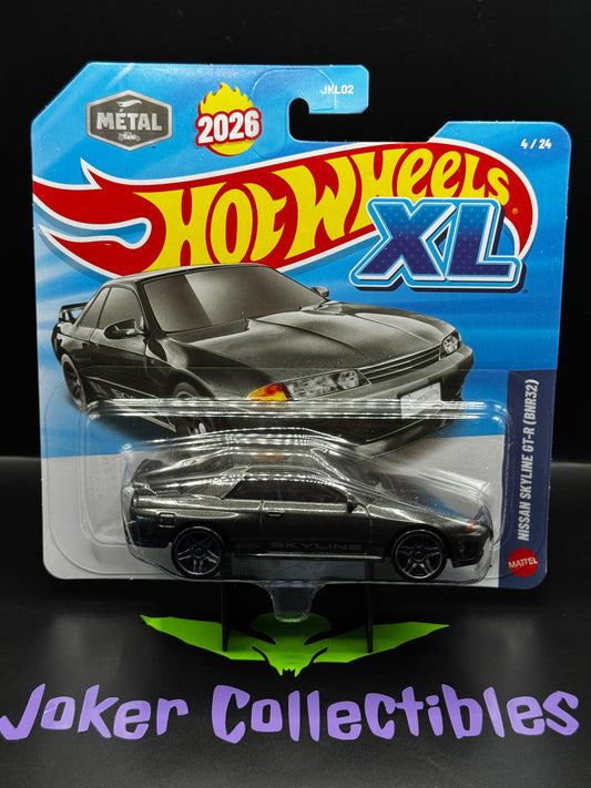 Hot Wheels XL 2026 1:43 Scale Nissan Skyline GT-R (BNR32) # 4/24