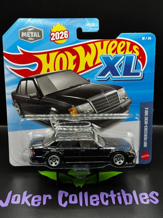 Hot Wheels XL 2026 1:43 Scale 1991 Mercedes-Benz 500 E # 10/24