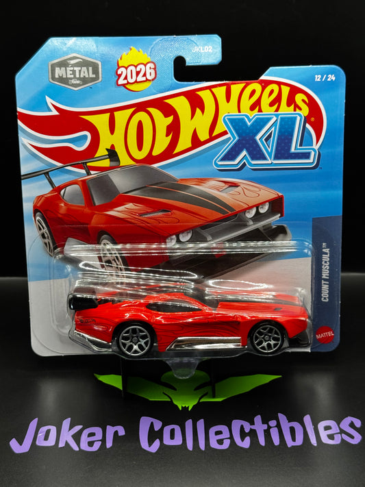 Hot Wheels XL 2026 1:43 Scale Count Muscula # 12/24