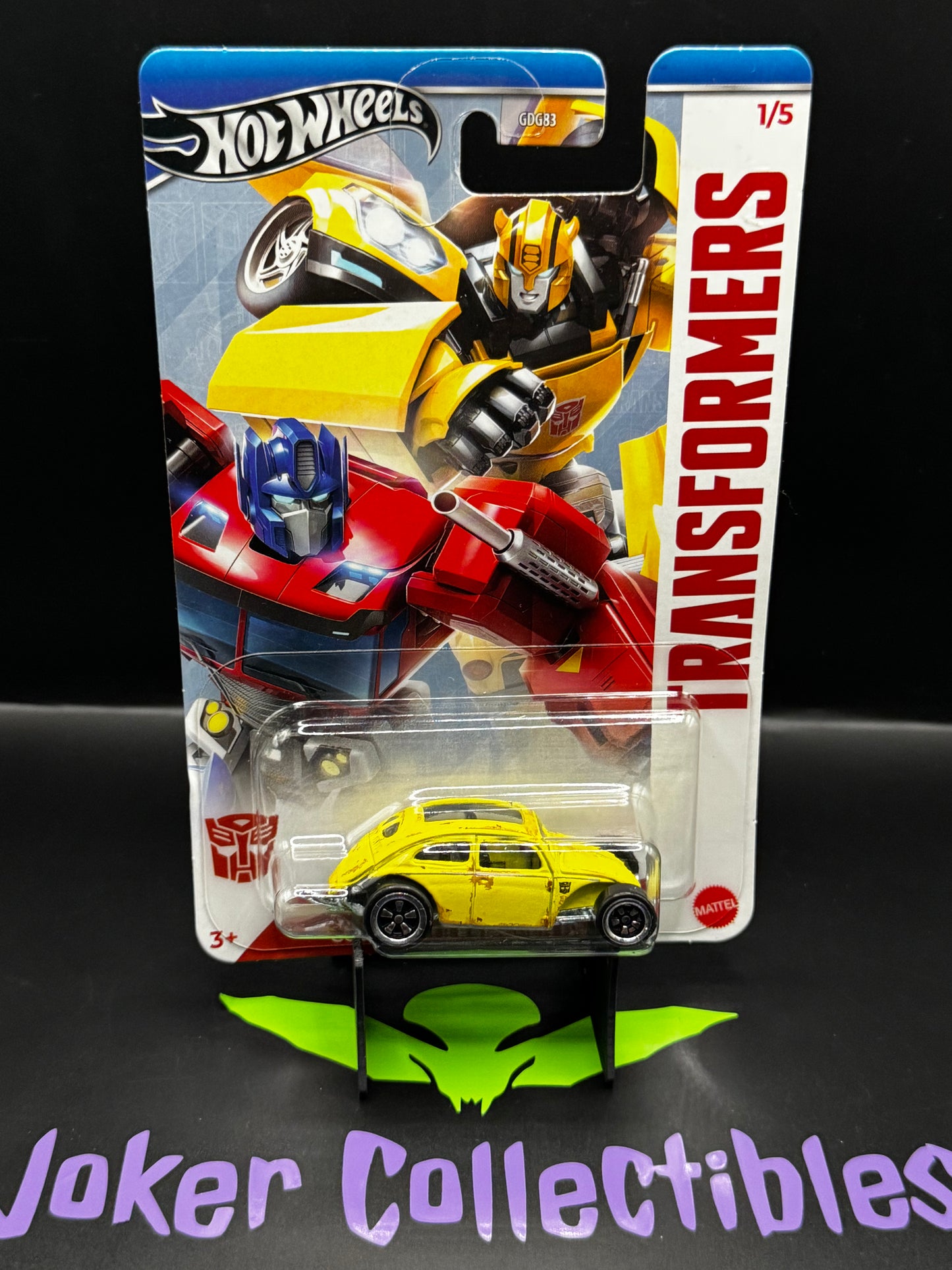 Hot Wheels Silver Series Transformers Custom Volkswagen Beetle # 1/5