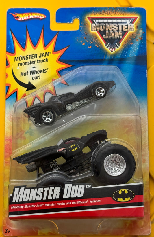 Hot Wheels Monster Jam 2010 Monster Duos Batman and Batmobile