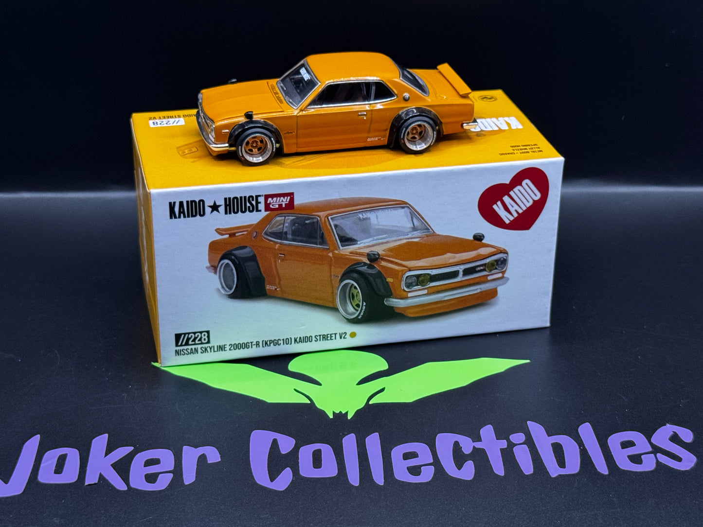 Kaido House Nissan Skyline 2000 GT-R KPGC10 Kaido Street V2 KHMG228 Chase Chance