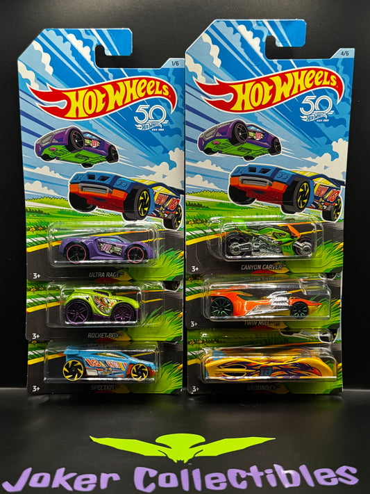 Hot Wheels 2018 Spring Easter Series Vehicle Mix Full Set of 6