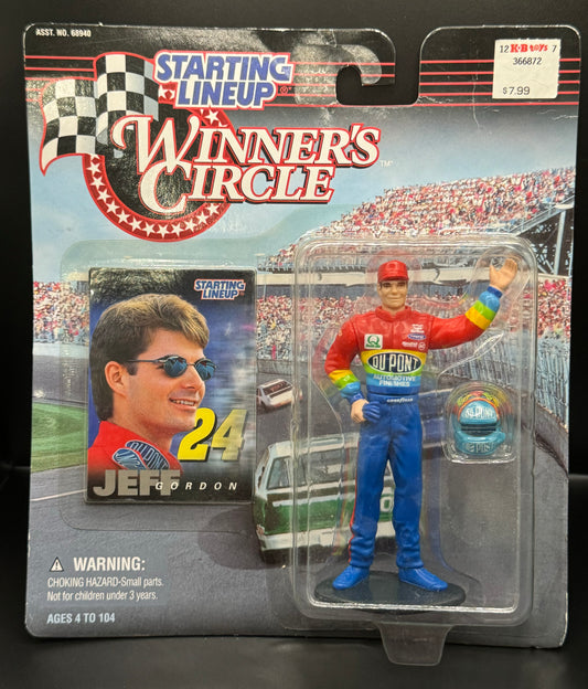 Kenner Winner's Circle Starting Lineup Jeff Gordon Action Figure with Helmet