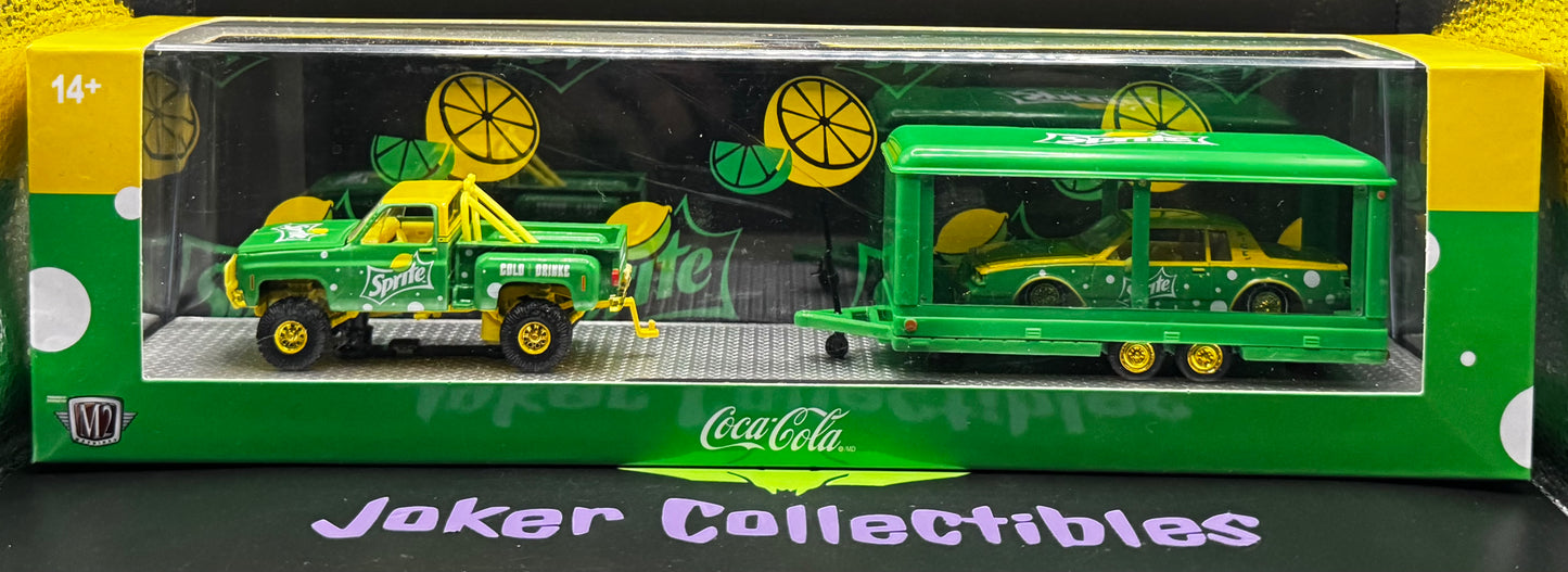 M2 Machines Auto-Haulers Chase 1976 Chevrolet Scottsdale Chevy Sport x4 & 1987 Buick Regal Limited TW41 25-13