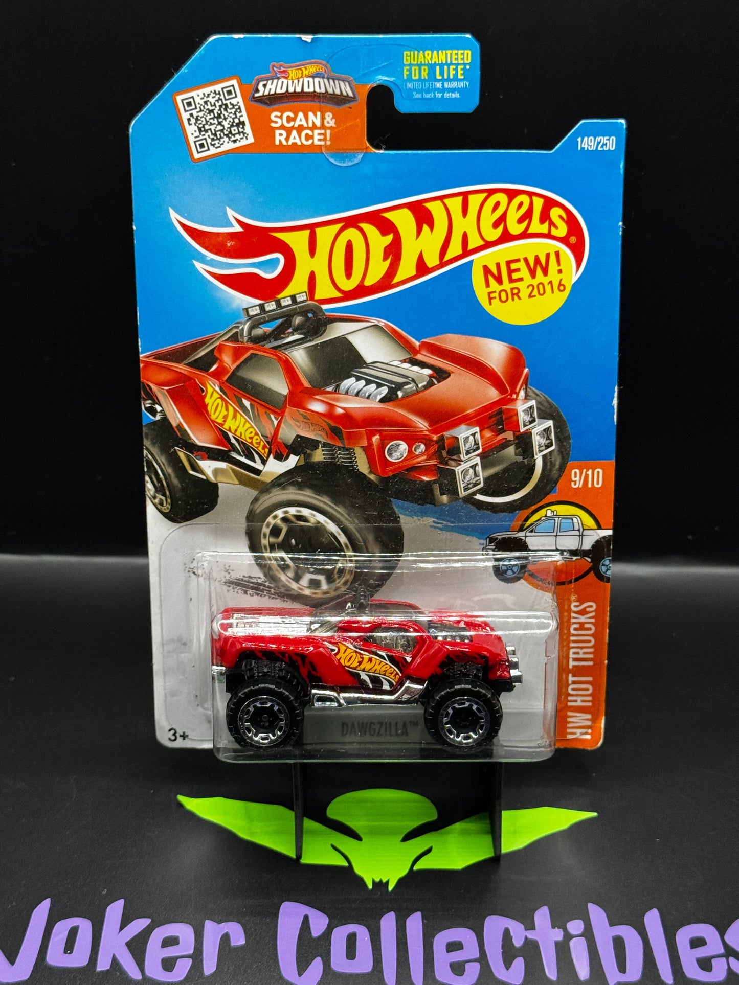 Hot Wheels New for 2016 Red Dawgzilla 149/250 HW Hot Trucks 9/10