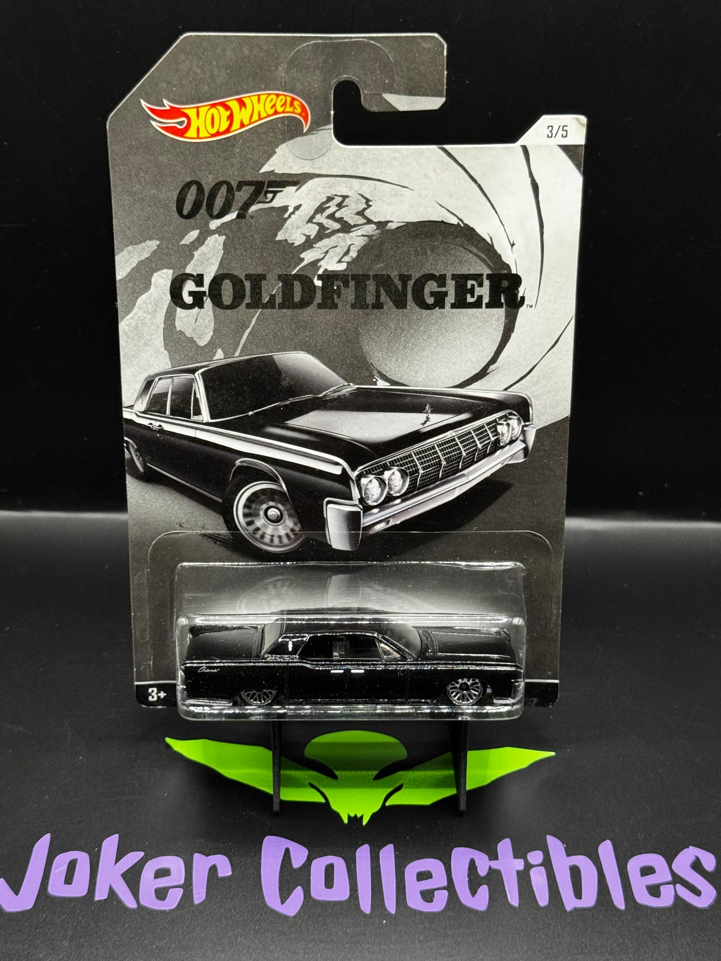 Hot Wheels James Bond 007 Goldfinger '64 Lincoln Continental # 3/5