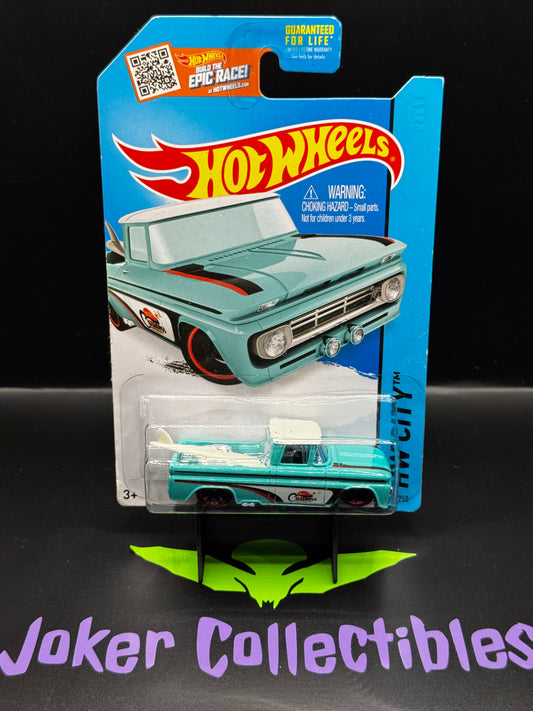 Hot Wheels 2015 Turquoise Blue Custom '62 Chevy 72/250 HW City Surf Patrol