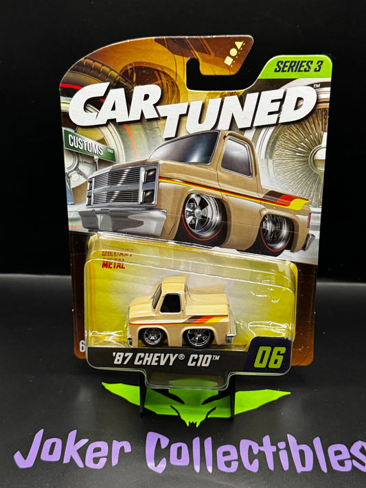 CarTuned Series 3 Mainline '87 Chevy C10 Customs # 06 Car Tuned