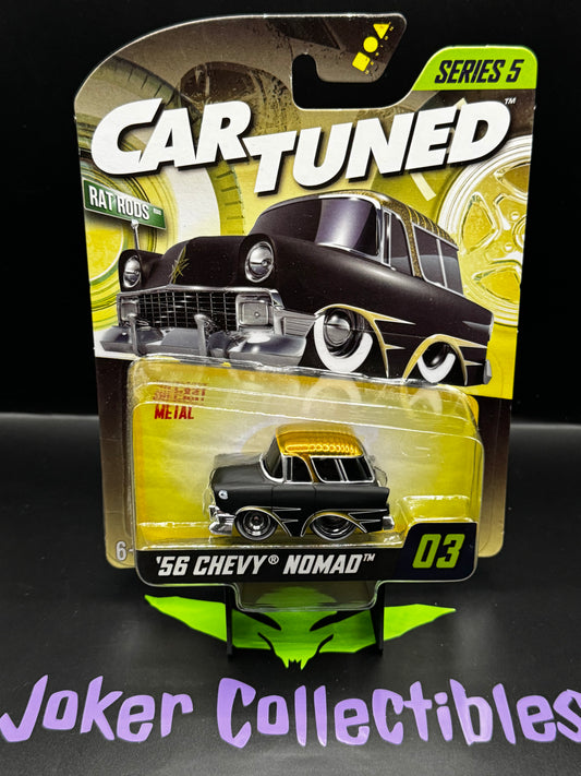 CarTuned Series 5 Mainline '56 Chevy Nomad Rat Rods # 03 Car Tuned