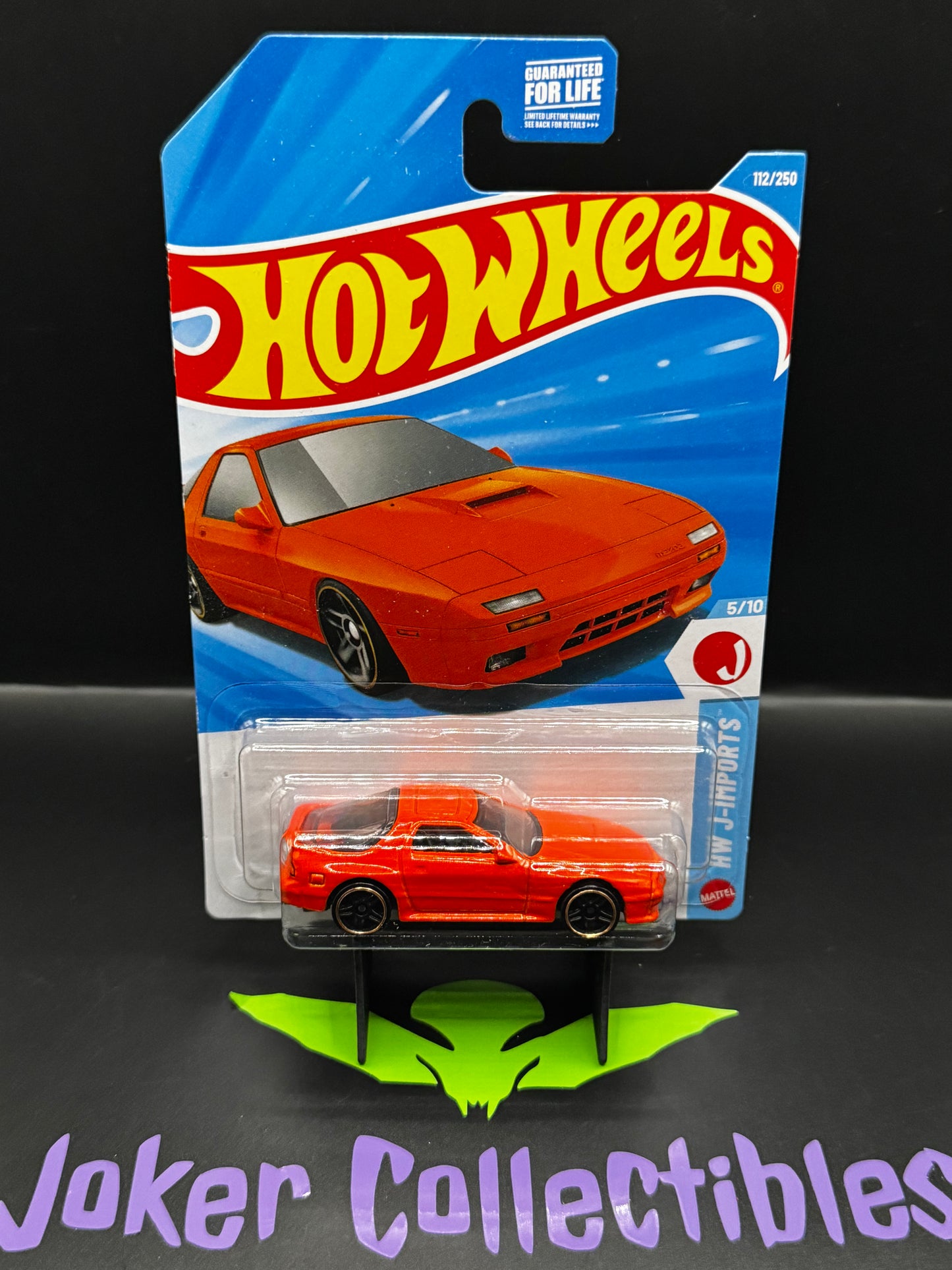 Hot Wheels 2026 Orange '89 Mazda Savanna RX-7 FC3S 112/250 HW J-Imports 5/10 F Case