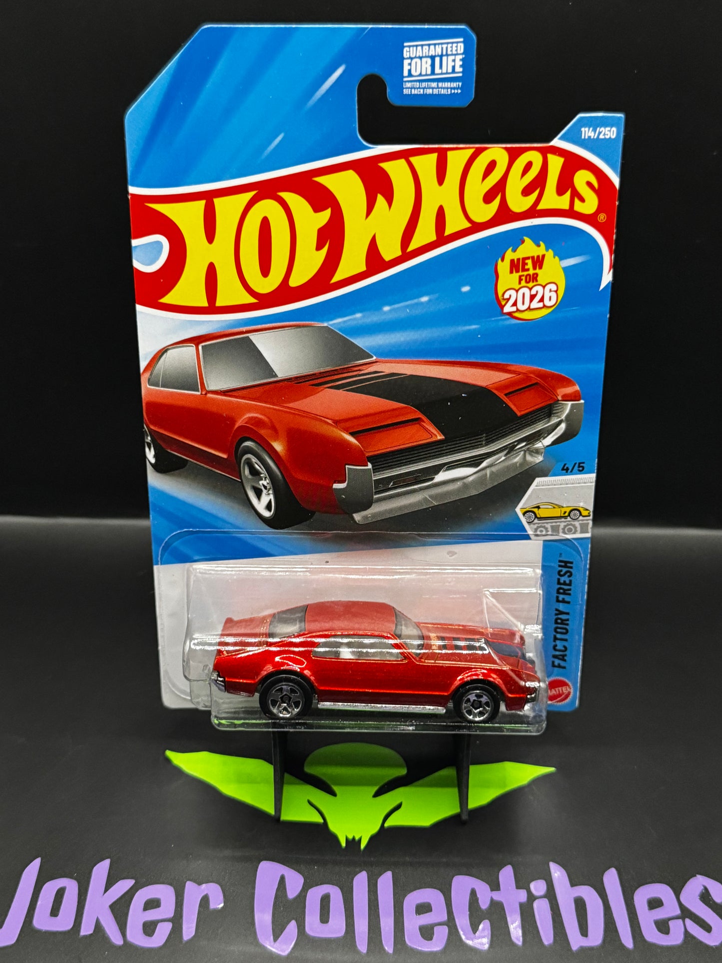 Hot Wheels 2026 Red Custom '66 Toronado 114/250 Factory Fresh 4/5 F Case