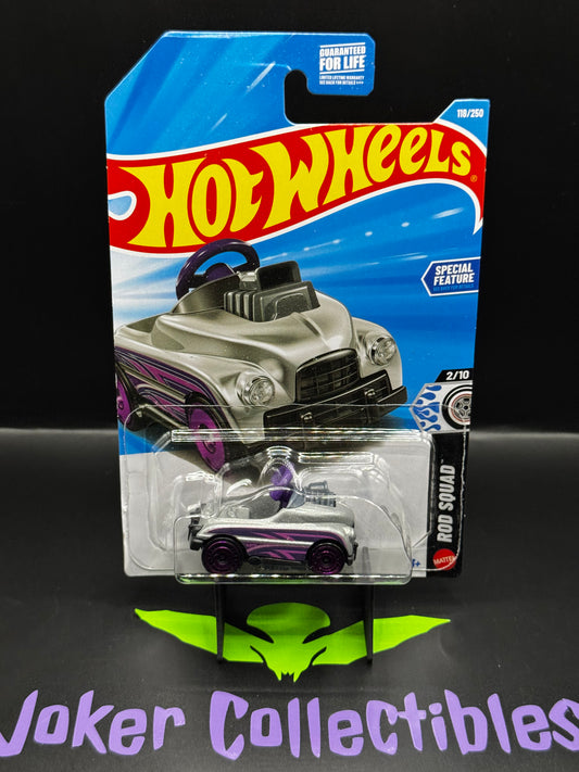 Hot Wheels 2026 Gray Silver Pedal Driver 118/250 Rod Squad 2/10 F Case