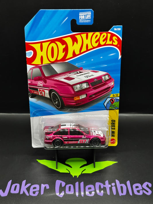 Hot Wheels 2026 Super Treasure Hunt '87 Ford Sierra Cosworth 116/250 HW Euro 5/10