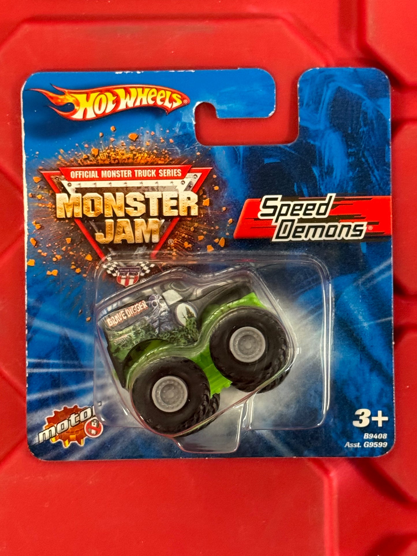 Hot Wheels Monster Jam Speed Demons Grave Digger