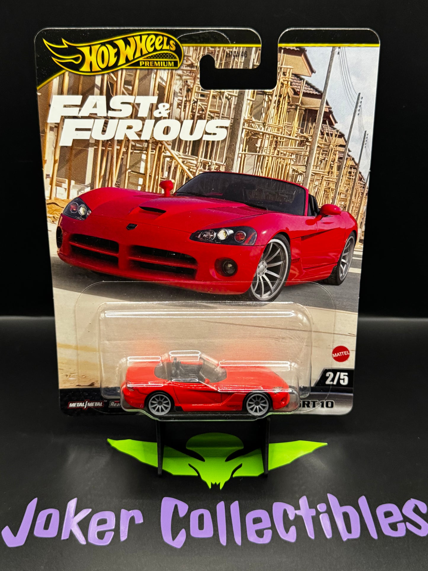 Hot Wheels Premium Fast & Furious Tokyo Drift 2003 Dodge Viper SRT10 # 2/5