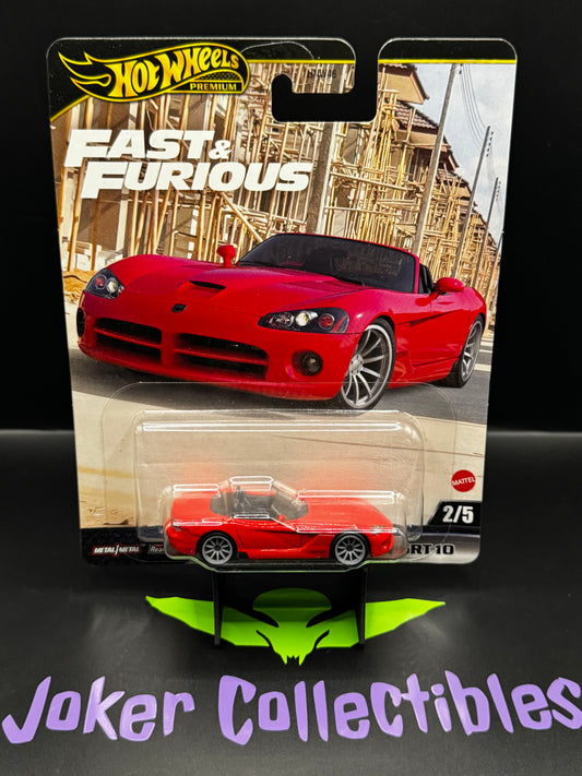 Hot Wheels Premium Fast & Furious Tokyo Drift 2003 Dodge Viper SRT10 # 2/5