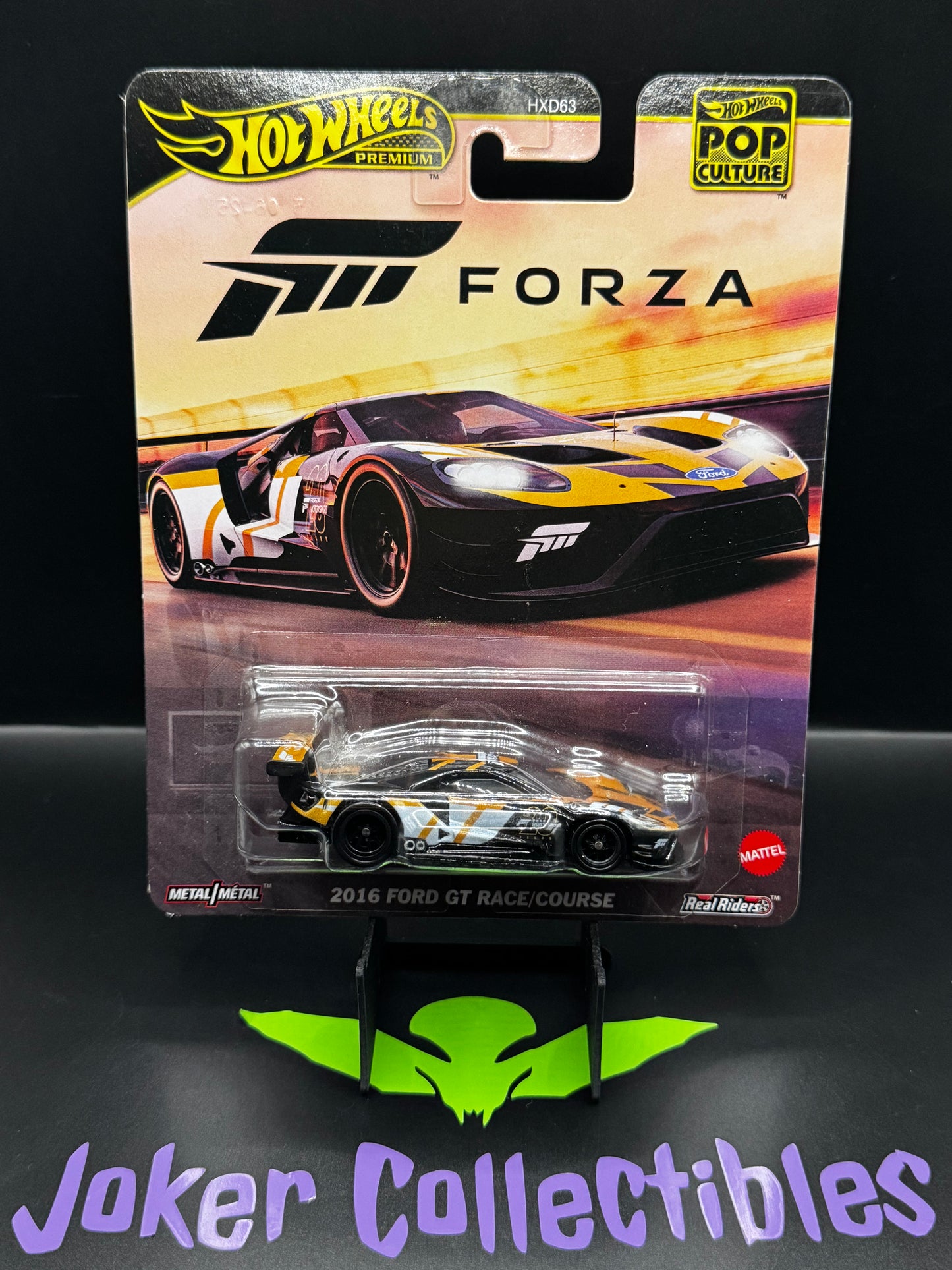 Hot Wheels Premium Pop Culture Forza 2016 Ford GT Race