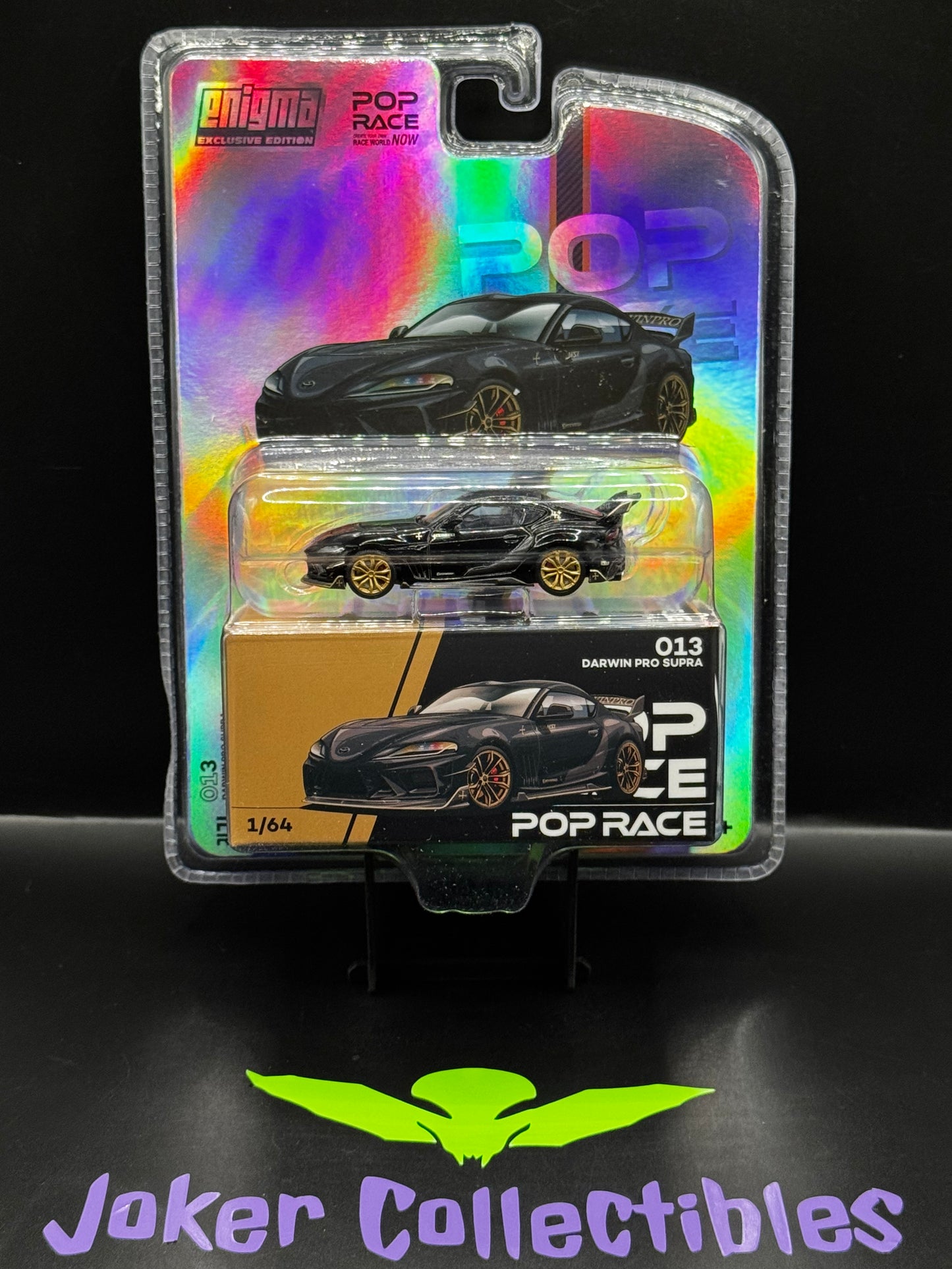 Pop Race Chase Darwin Pro 66G NWB Toyota Supra A90 Midnight Black 013 Enigma Exclusive