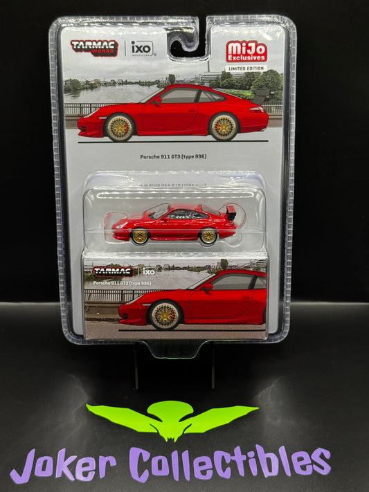 Tarmac Works ixo Models Global64 Porsche 911 GT3 (Type 996) Red