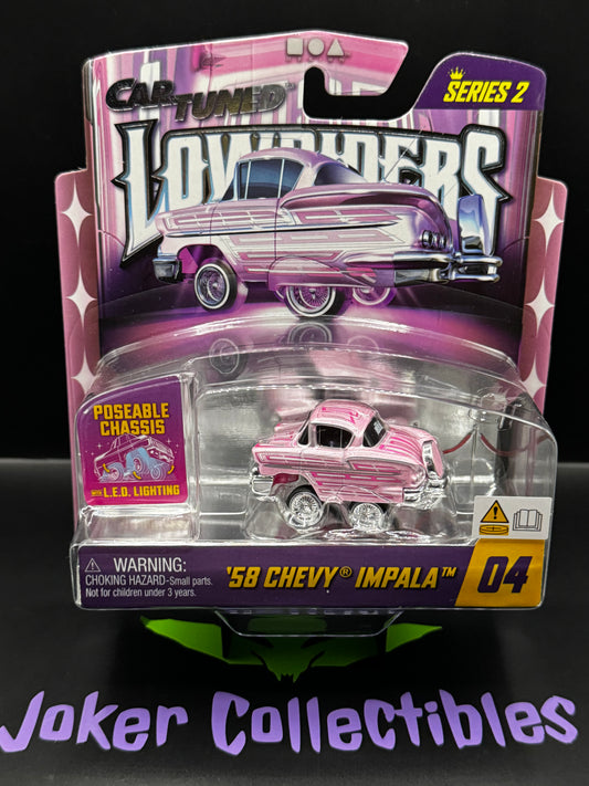 CarTuned Lowriders Show Glow Series 2 '58 Chevy Impala # 04 Car Tuned
