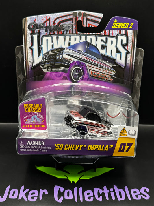CarTuned Lowriders Show Glow Series 2 '59 Chevy Impala # 07 Car Tuned