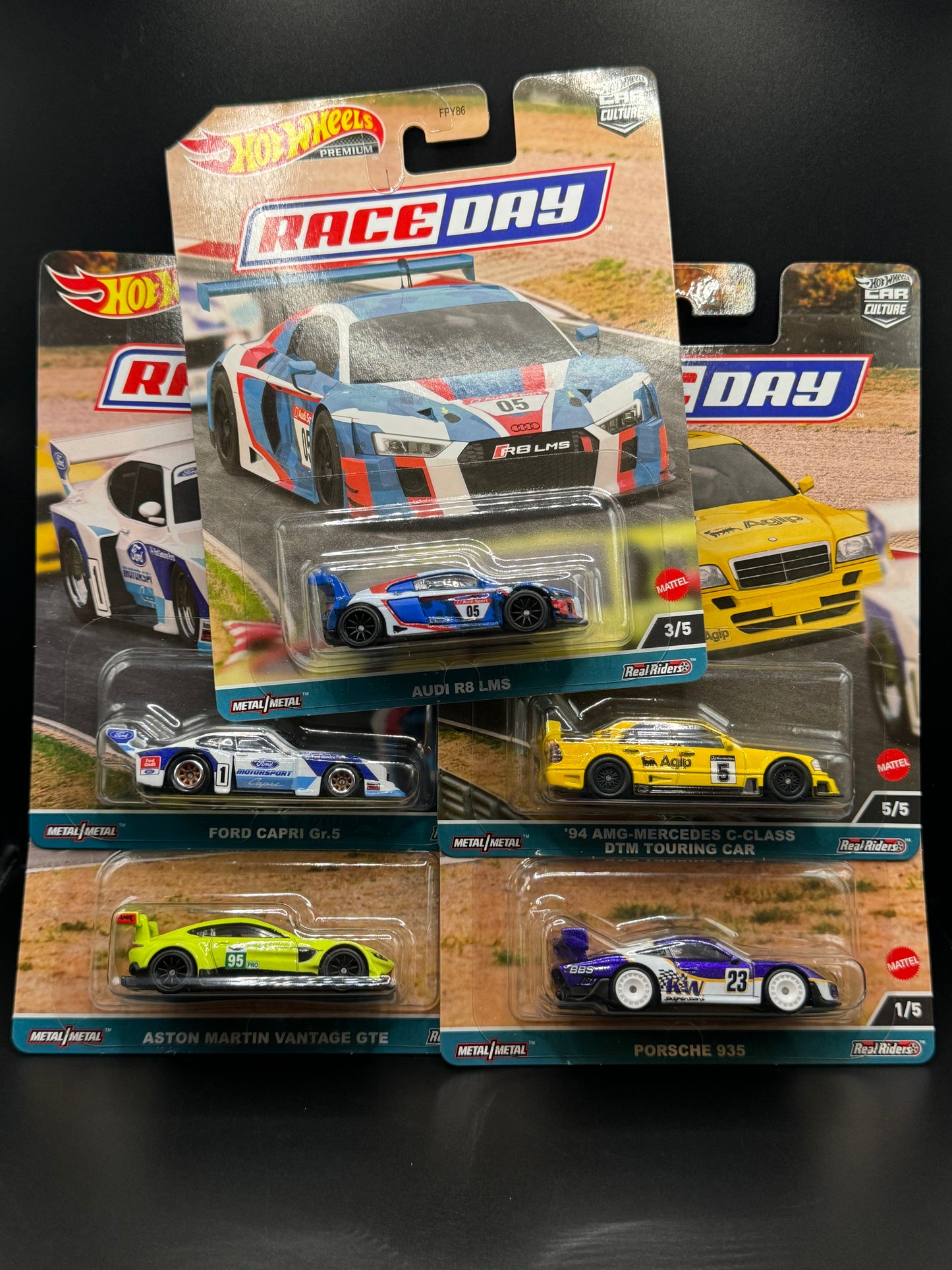 Hot Wheels Premium Car Culture 2023 Race Day Set of 5