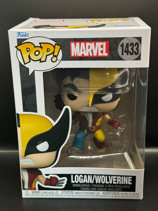 Marvel Comics Split Funko Pop! Vinyl Figure Logan Wolverine # 1433