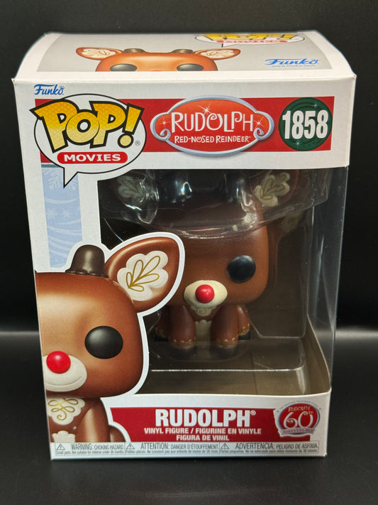 Rudolph the Red-Nosed Reindeer Funko Pop! Movies Vinyl Figure Rudolph # 1858