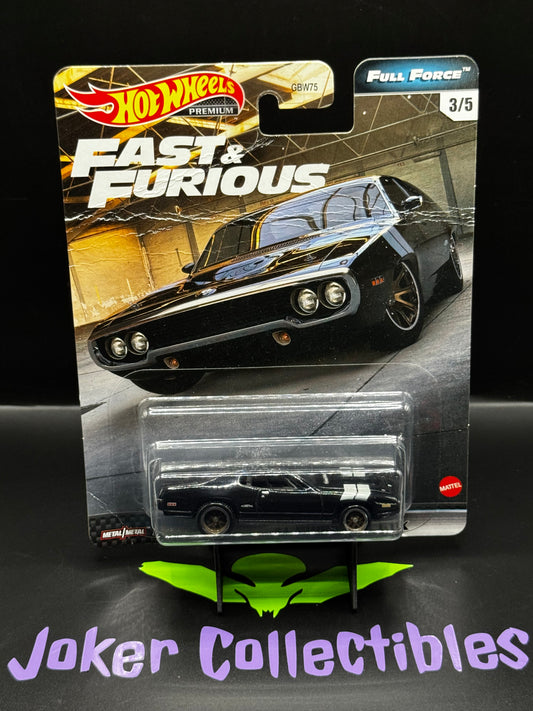 Bad Card Hot Wheels Premium Fast & Furious Full Force '71 Plymouth GTX # 3/5