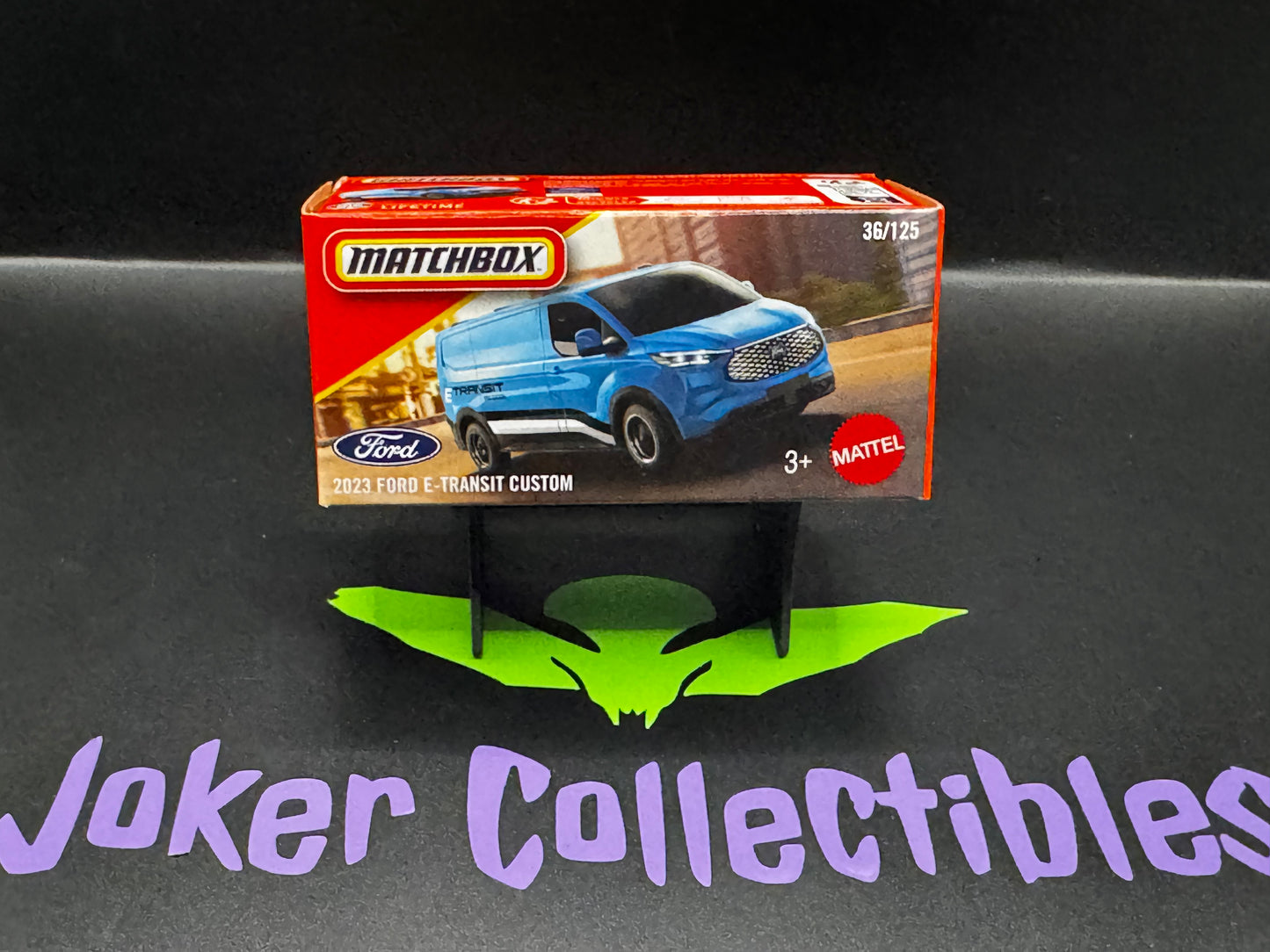 Matchbox Power Grabs 2026 Blue 2023 Ford E-Transit Custom 36/125