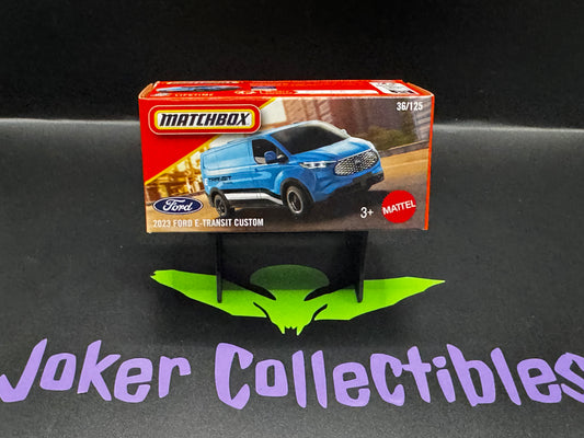Matchbox Power Grabs 2026 Blue 2023 Ford E-Transit Custom 36/125