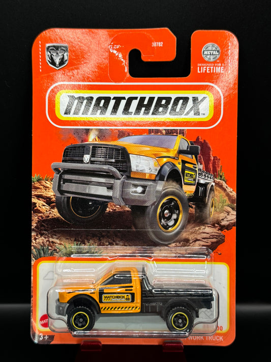 Matchbox 2024 Matchbox Construction Ram Work Trucks # 23/100