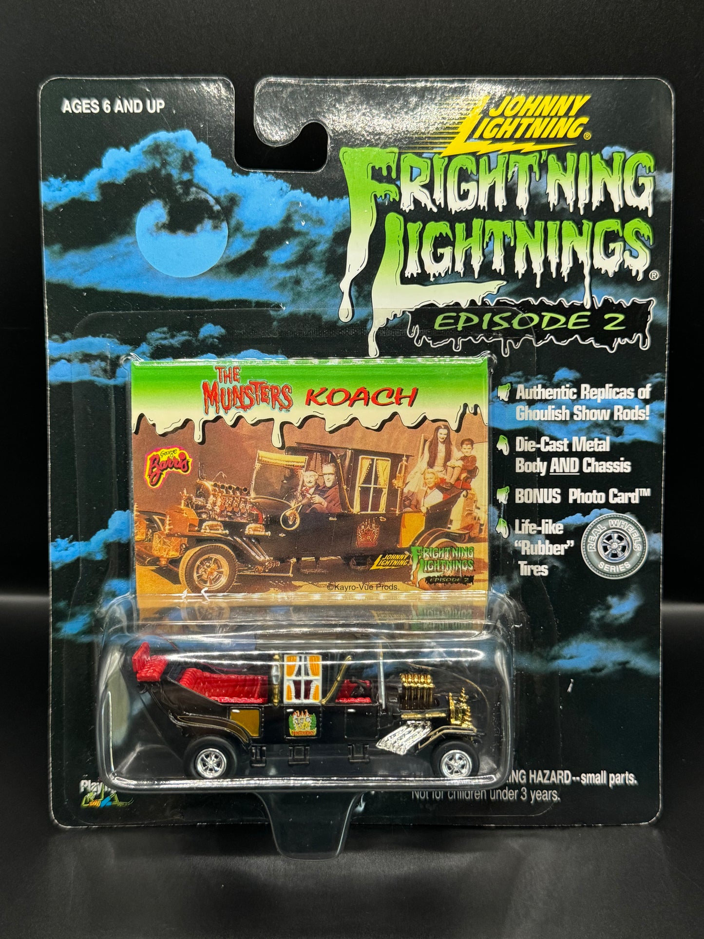 Johnny Lightning Fright'ning Lightnings Episode 2 The Munsters Barris Koach