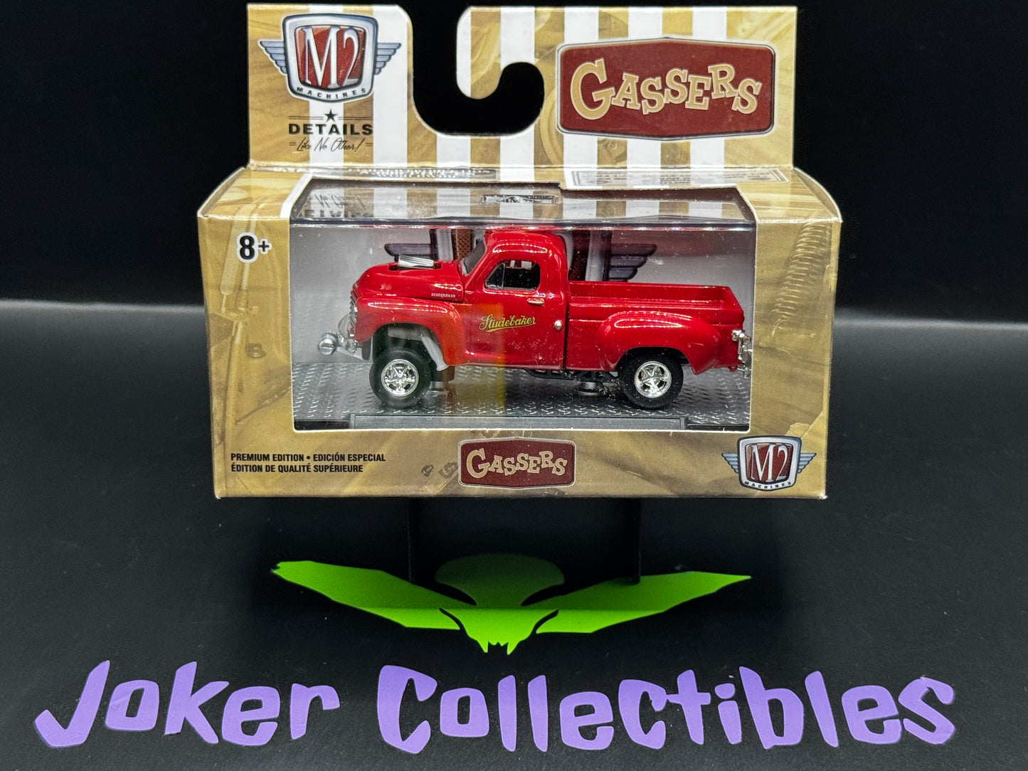 M2 Machines Gassers Red 1950 Studebaker 2R Truck R52 20-25