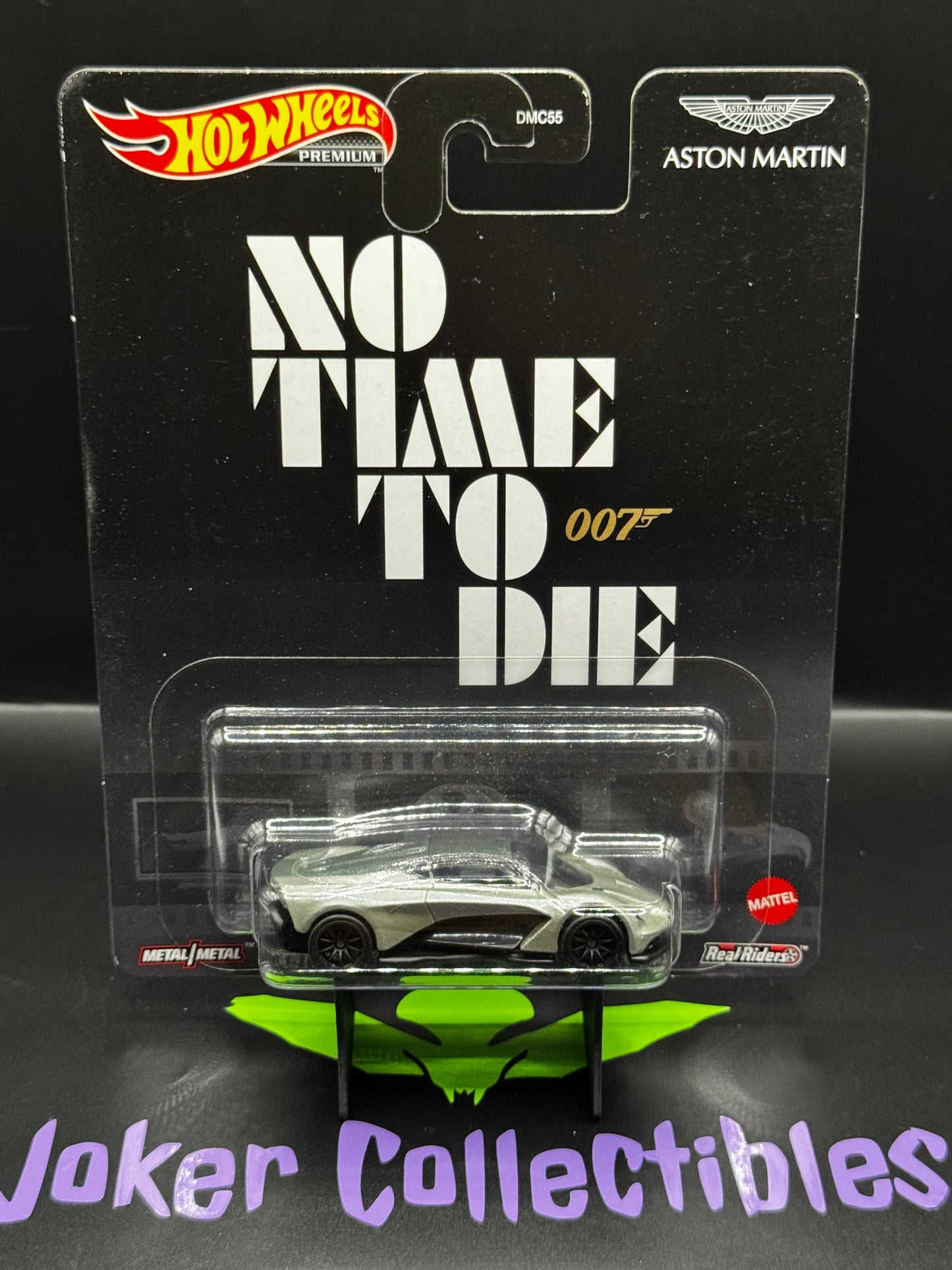 Hot Wheels Premium Retro Entertainment James Bond 007 No Time to Die Aston Martin Valhalla Concept