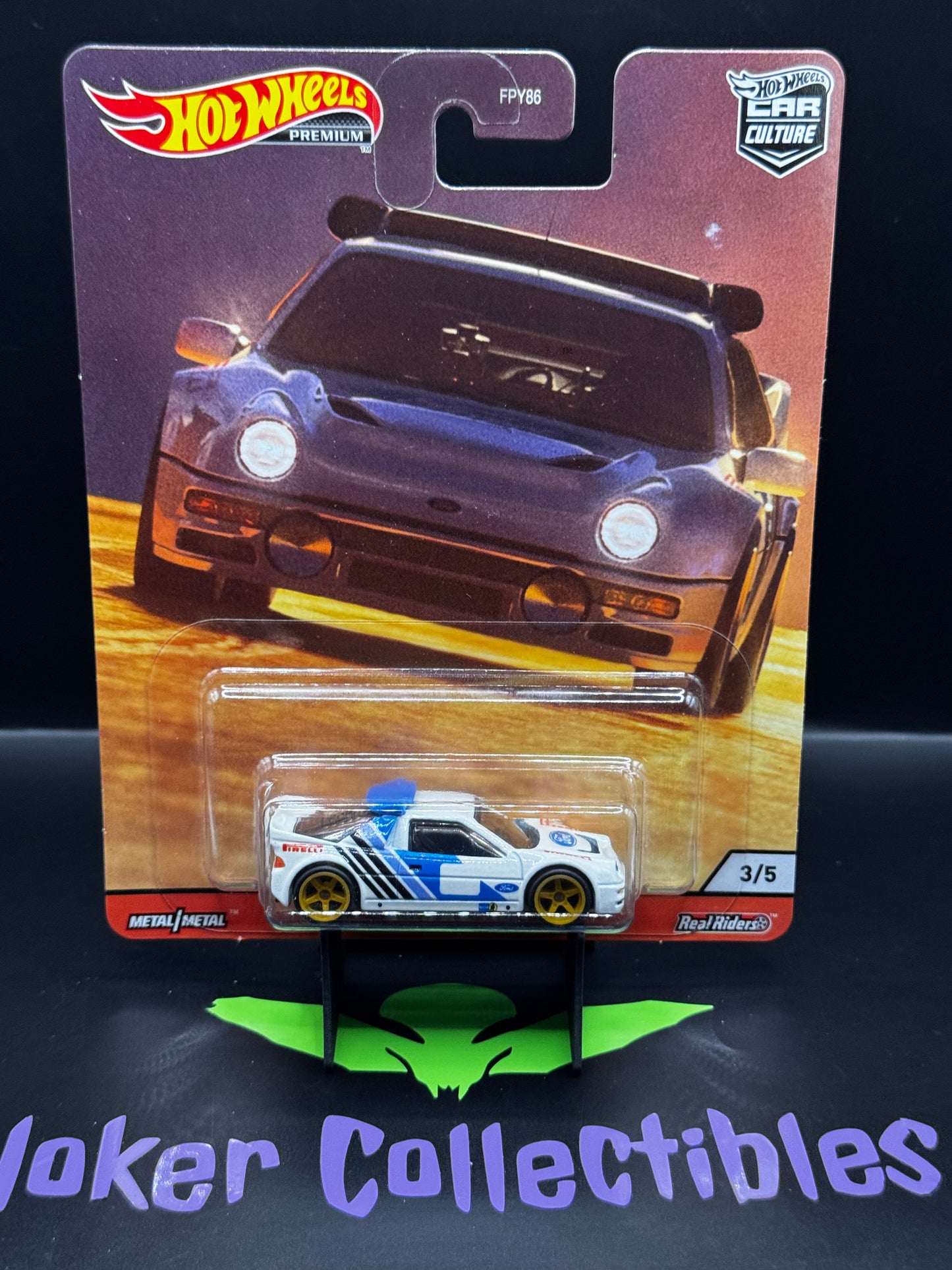 Hot Wheels Premium Car Culture Thrill Climbers Ford RS 200 # 3/5