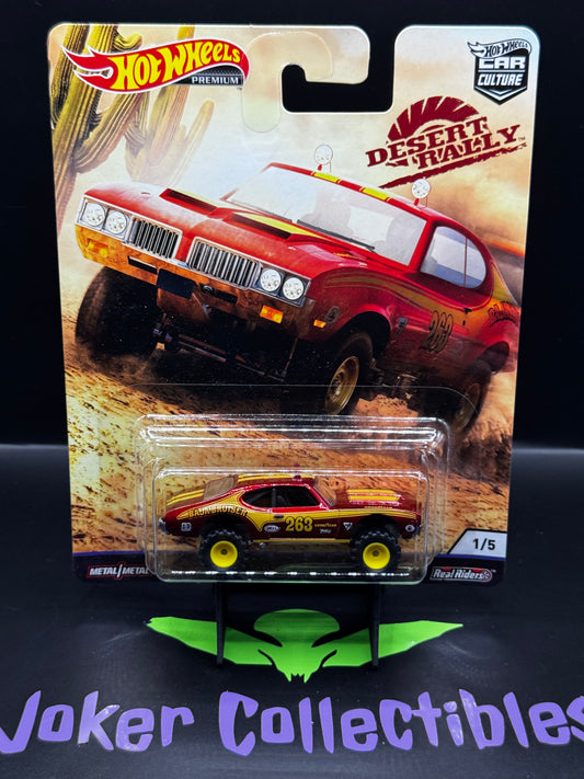 Hot Wheels Premium Car Culture Desert Rally '70 Oldsmobile 442 # 1/5
