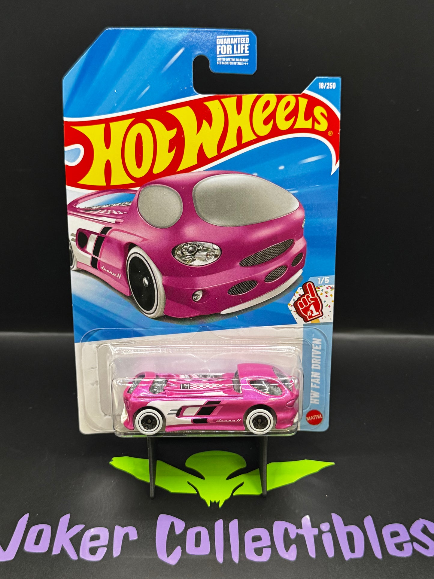 Hot Wheels 2026 Pink Deora II 18/250 HW Fan Driven 1/5 F Case