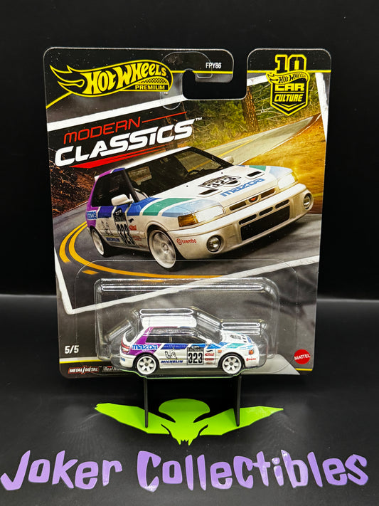 Hot Wheels Premium Car Culture 2026 Modern Classics Mazda 323 GTR # 5/5