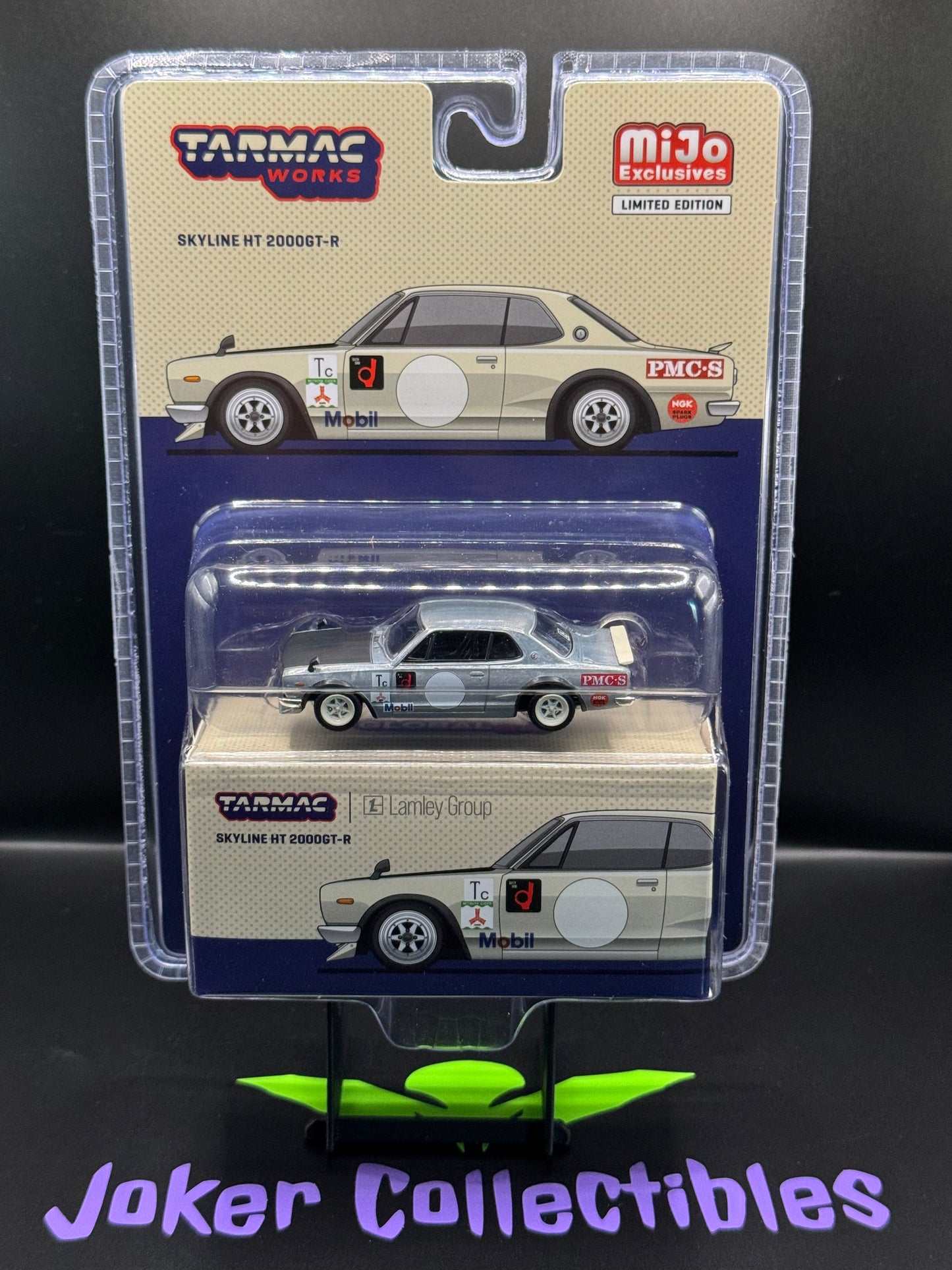 Tarmac Works Global64 Chase Nissan Skyline 2000GT-R KPGC10 Lamley Group White